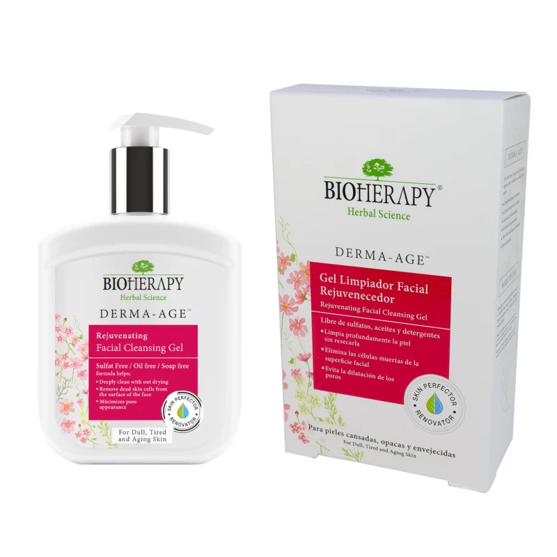 BIOHERAPY DERMA-AGE REJUVENATING FACIAL CLEANSING GEL, 250 ML
