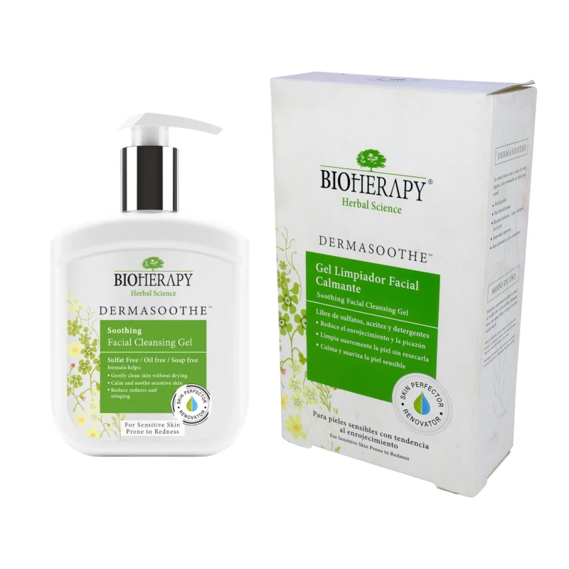 BIOHERAPY DERMASOOTHE SOOTHING FACIAL CLEANSING GEL, 250 ML