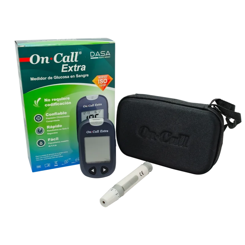 GLUCOMETRO ON CALL DASA EDICION LIMITADA (KIT GLUCOMETRO + LANCETERO)