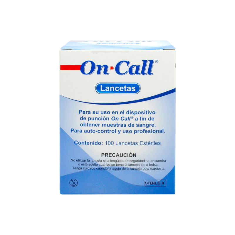LANCETAS ON CALL DASA x 100