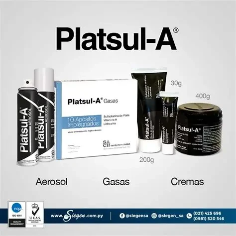 PLATSUL - AG RIGIDA APOSITO DE TELA DE PLATA X 1 UNIDAD